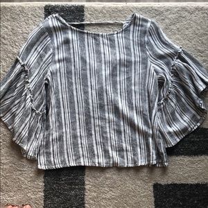 Altar’d State Striped Dress Shirt - Size XS